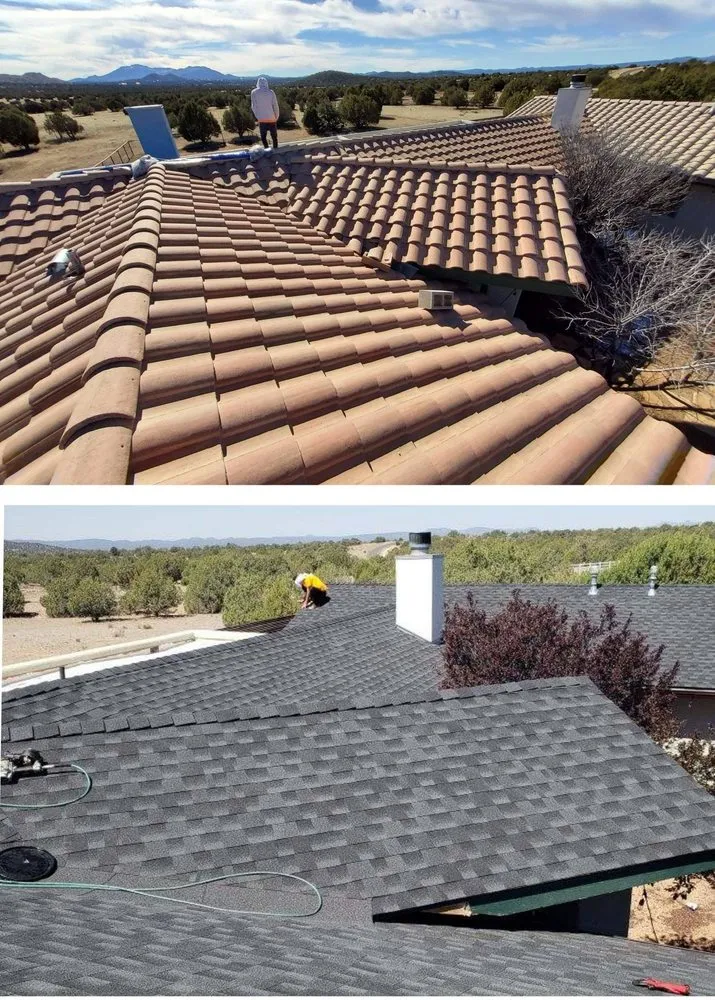 Professional roof installation in Dewey, AZ by Farnsworth & Sons Roofing and Construction