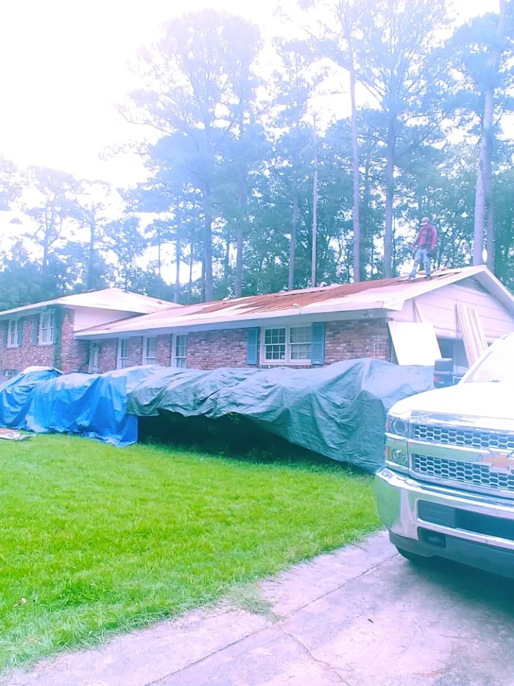 Local roof leak repair in Lizella, GA by Farr Roofing