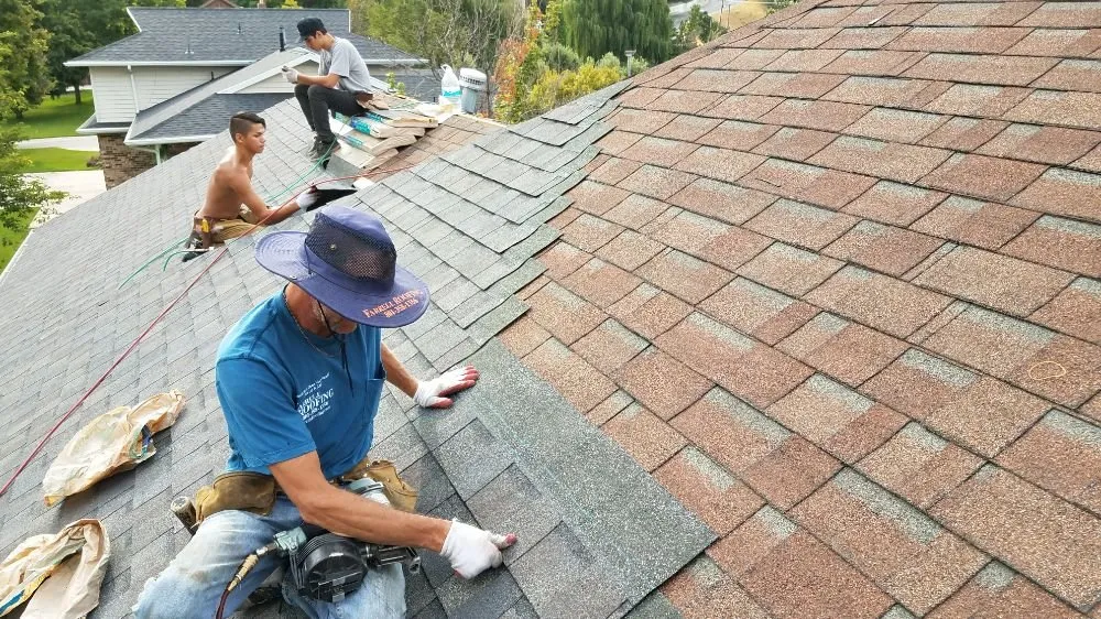 Slide of Farrell's Roofing