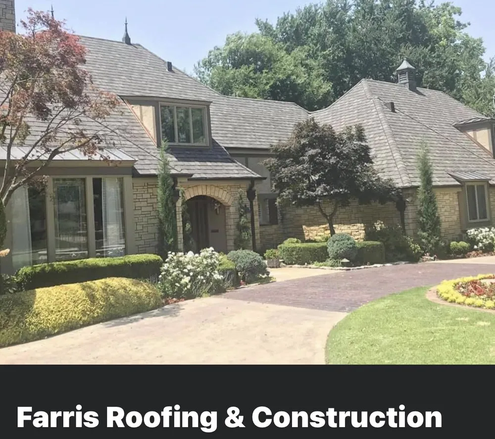 Slide of Farris Roofing
