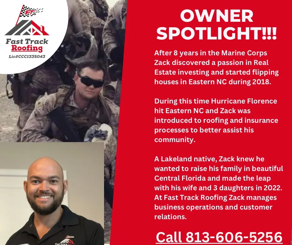 Slide of Fast Track Roofing