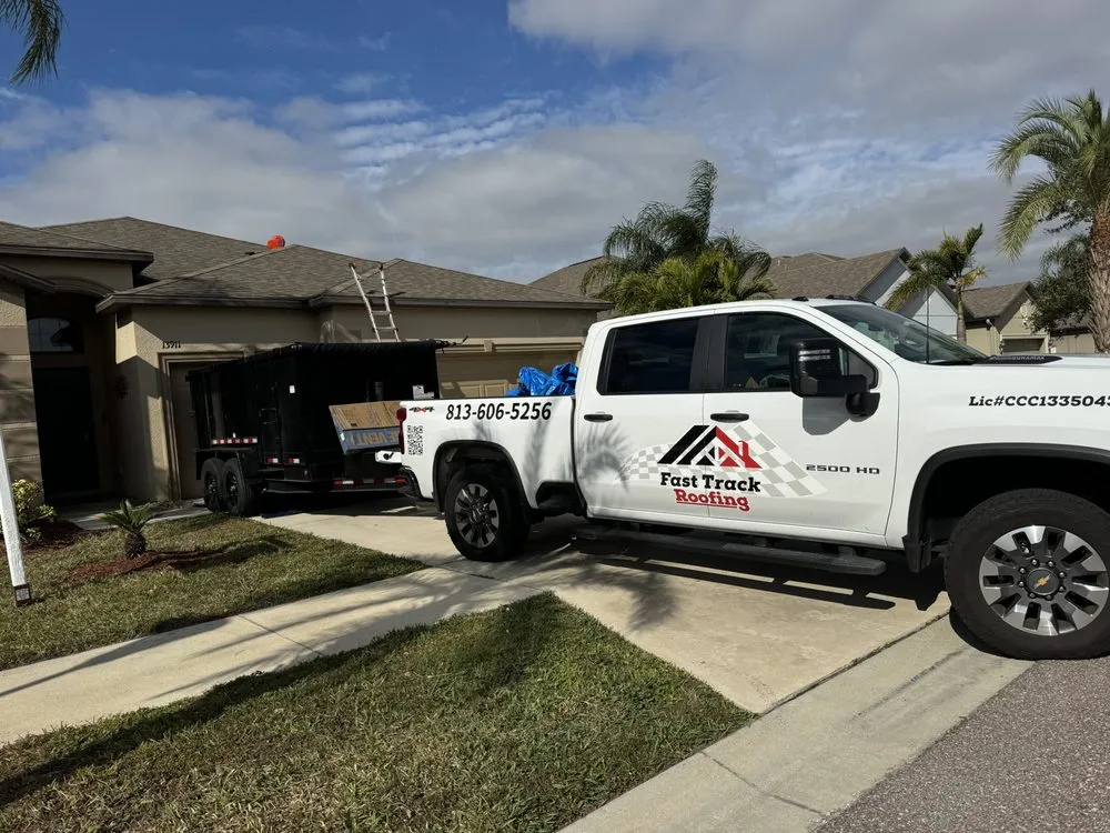 Slide of Fast Track Roofing