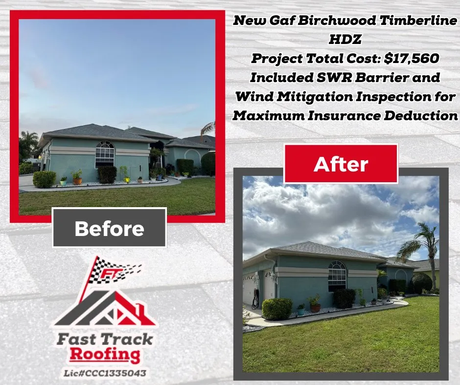Slide of Fast Track Roofing