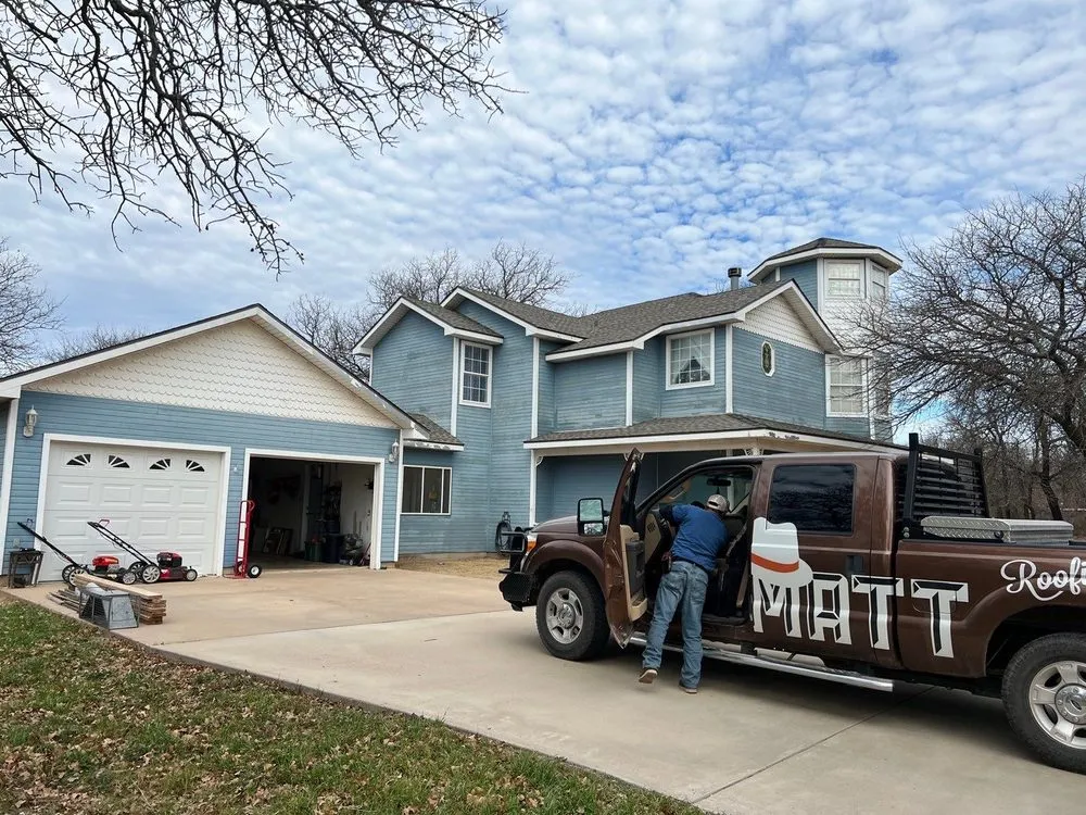 Slide of Fat Matt Roofing