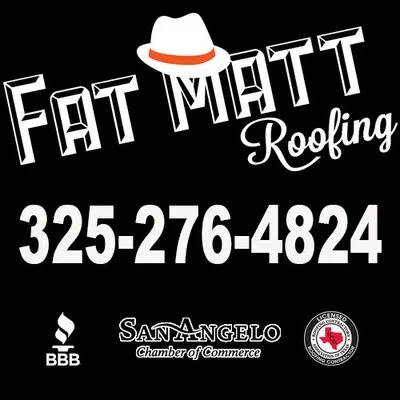 Fat Matt Roofing Logo