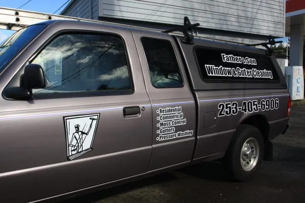 Father & Son Window Cleaning Logo