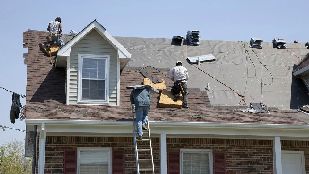 Slide of Faver Roofing