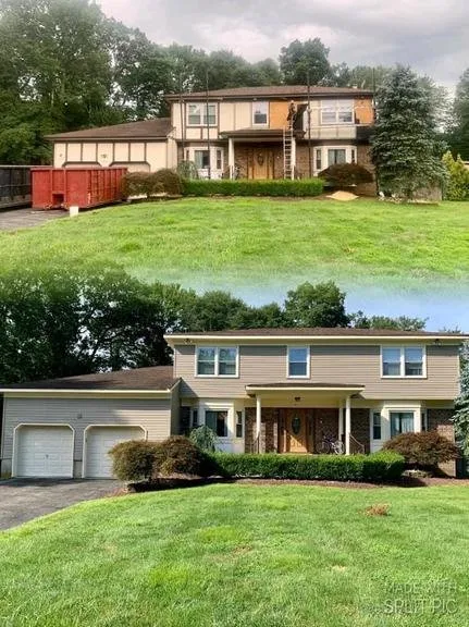 Emergency roof installation in Jackson Township, NJ by FB Roofing & Siding