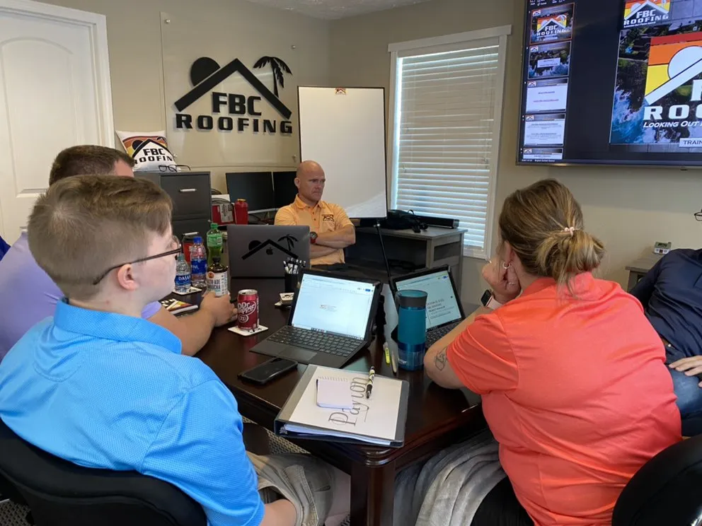 Slide of FBC Roofing