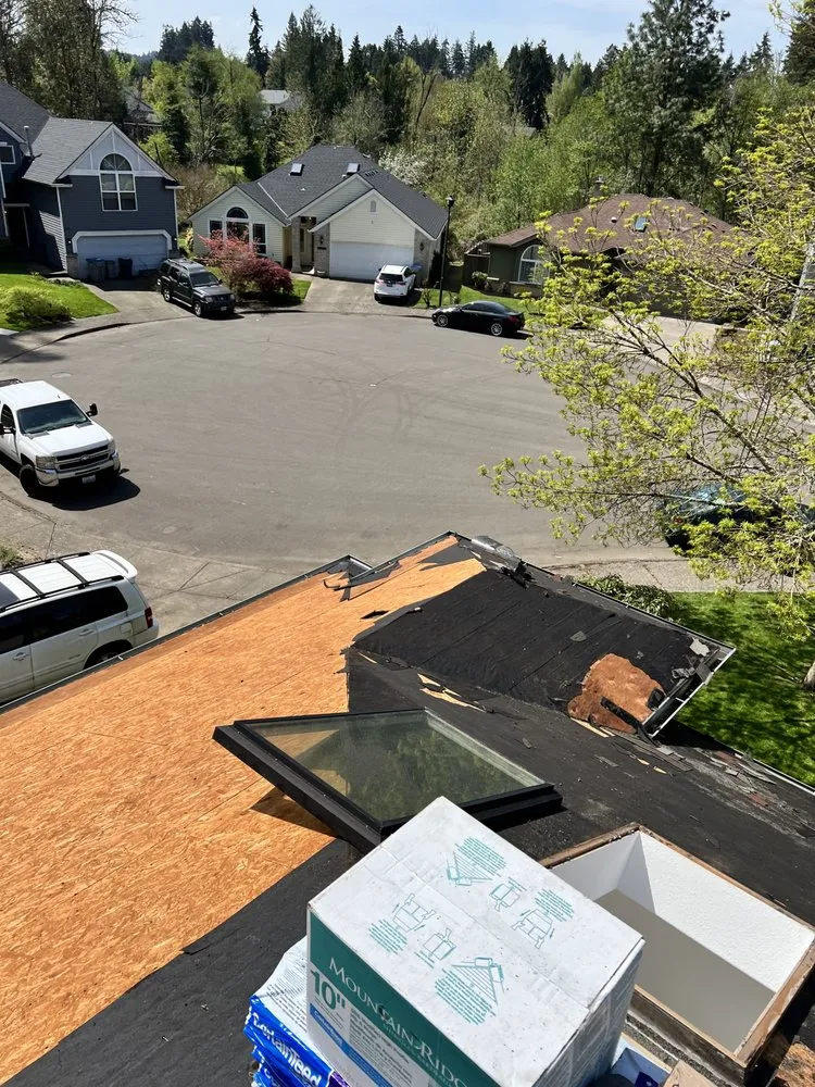 Trusted shingle roofing service after storm damage in Hillsborro, OR by Fearless Tiger Construction