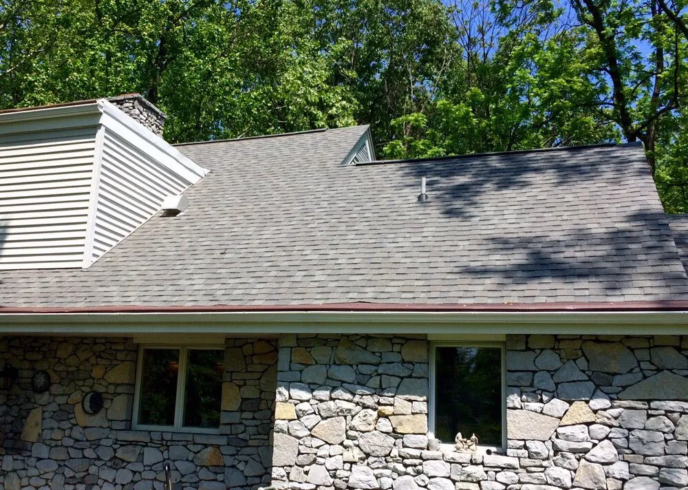 Professional storm damage roof repair for residential properties in Stephen city, VA by Feathers and Sons Roofing