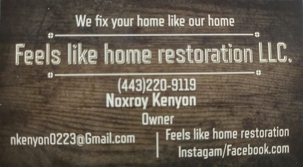 Slide of Feels Like Home Restoration