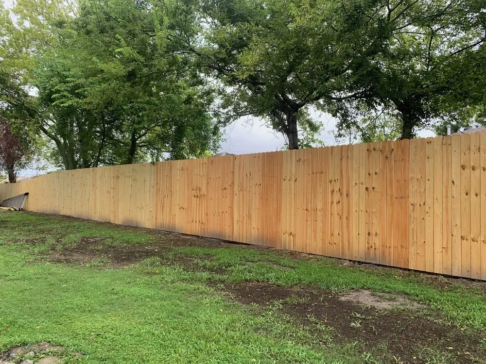 Slide of Fence Line Construction