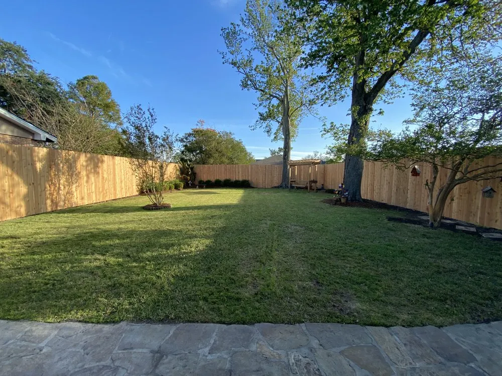 Slide of Fence Line Construction