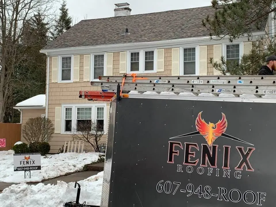 Professional residential roofing service near you in Elmira, NY, NY by Fenix Roofing