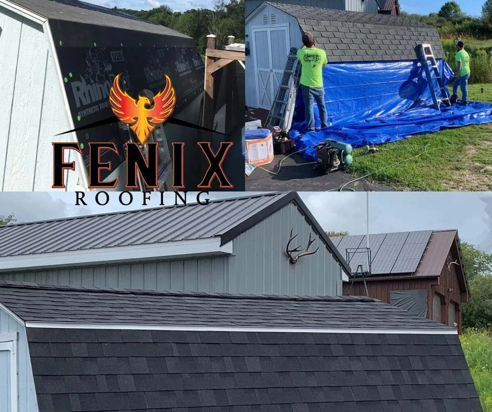 Licensed roof installation experts serving Elmira, NY, NY - Fenix Roofing