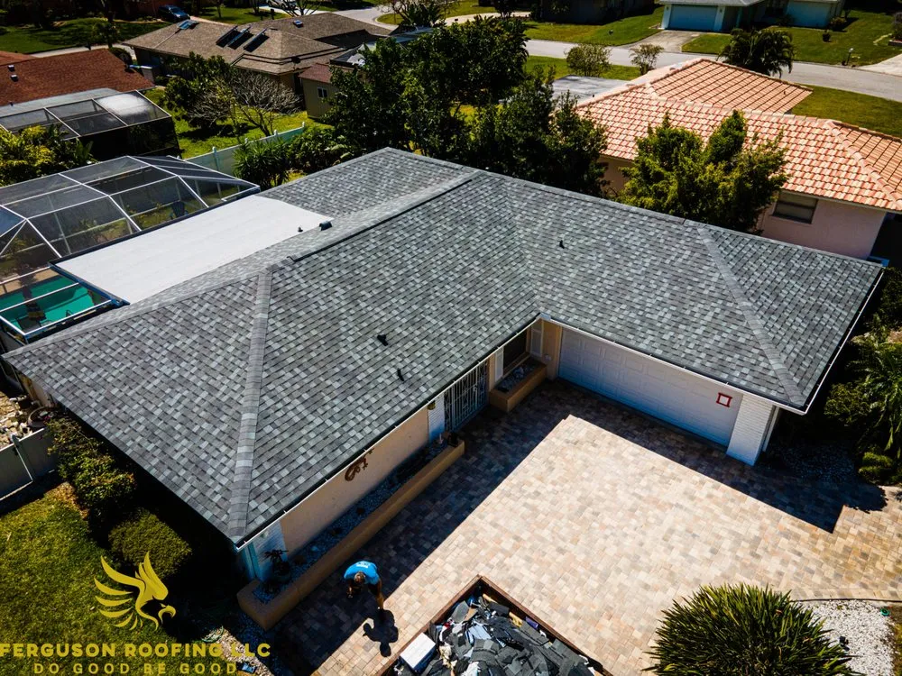 Slide of Ferguson Roofing