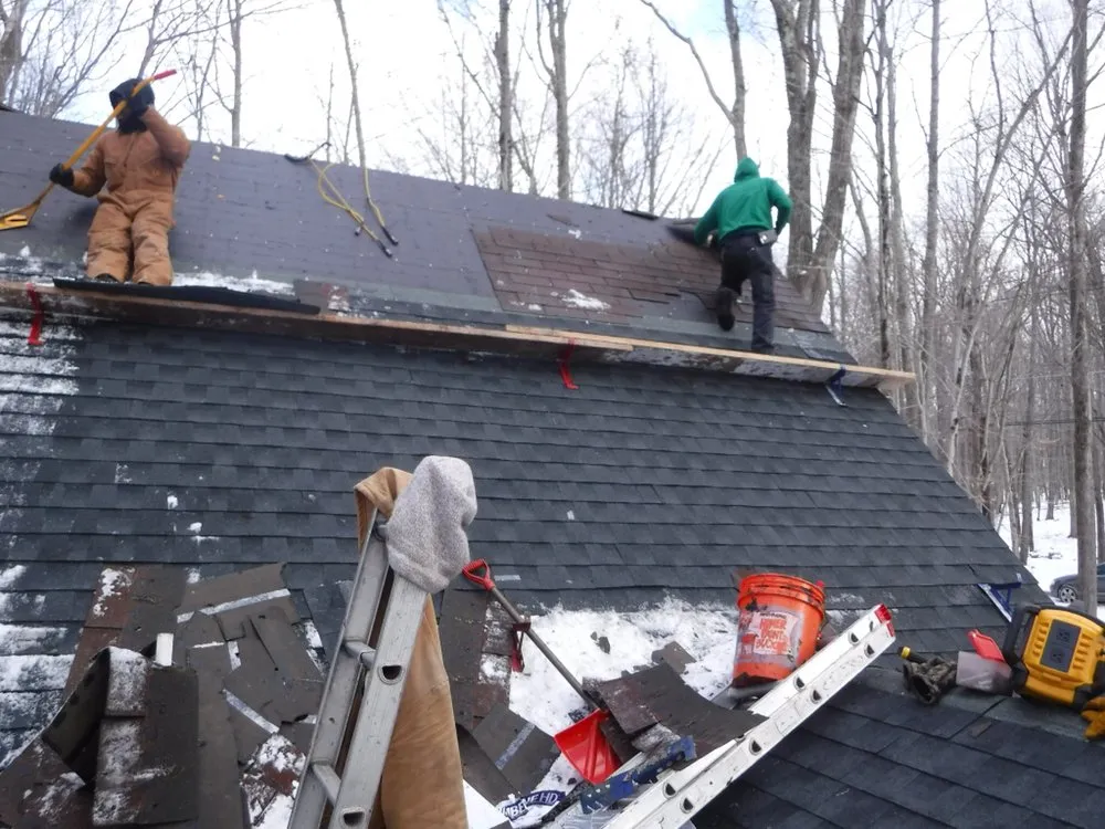 Professional roof inspection in Pocono Summit, PA by FHI Roofing