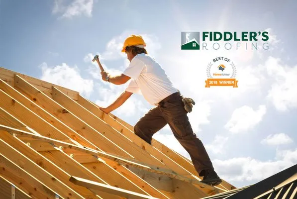 Fiddler's Roofing Logo
