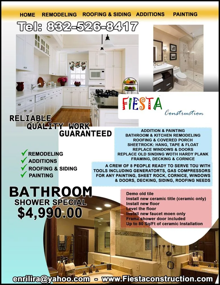 Slide of Fiesta Construction