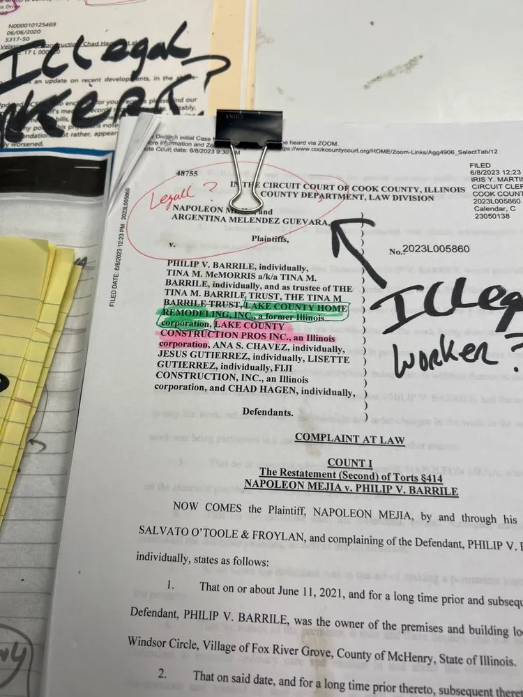 Slide of Fiji Construction