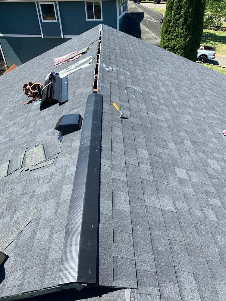 Slide of Final Roofing & Retro-Fit