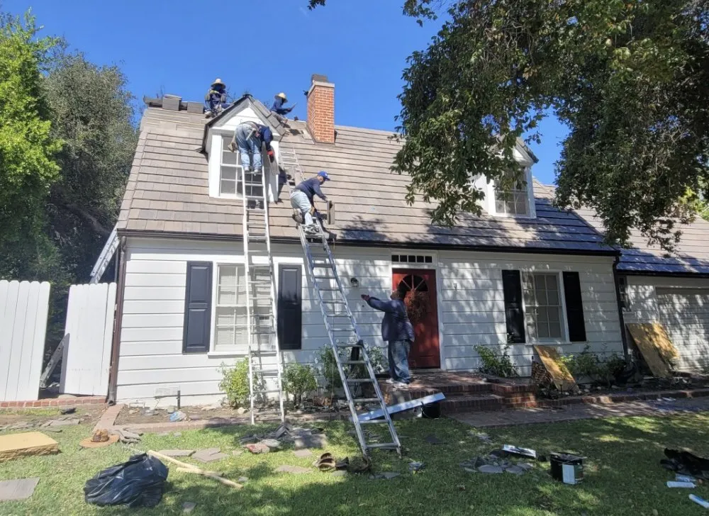 Professional metal roofing installation with free inspection in Valley Village, CA by Final Touch Roofing