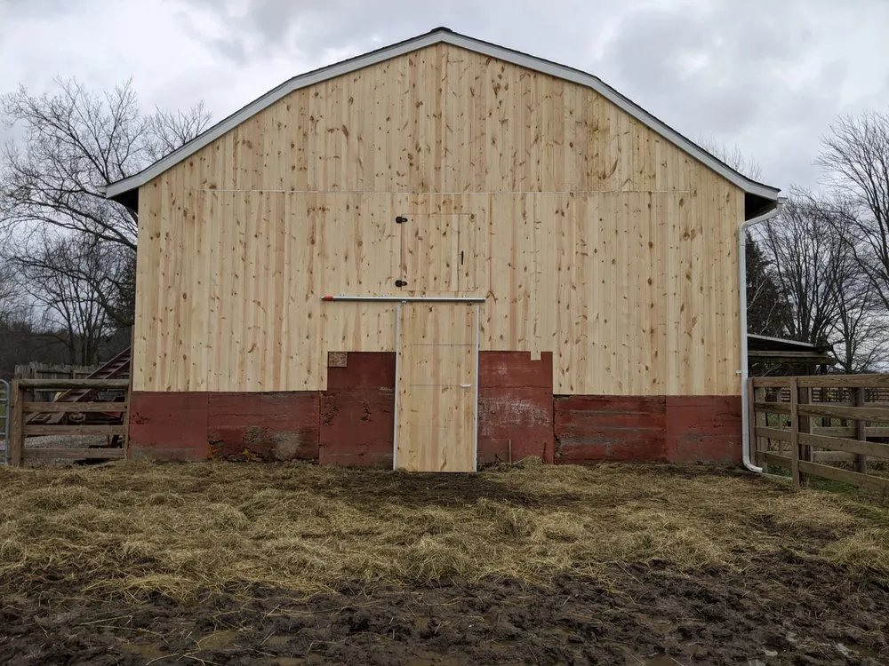 Slide of Finish Line Construction