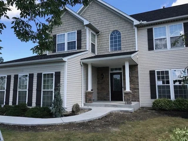 Slide of Finish Line Construction