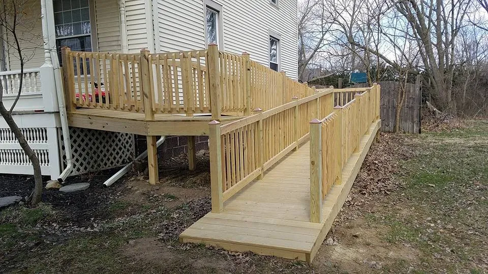 Slide of Finish Line Construction