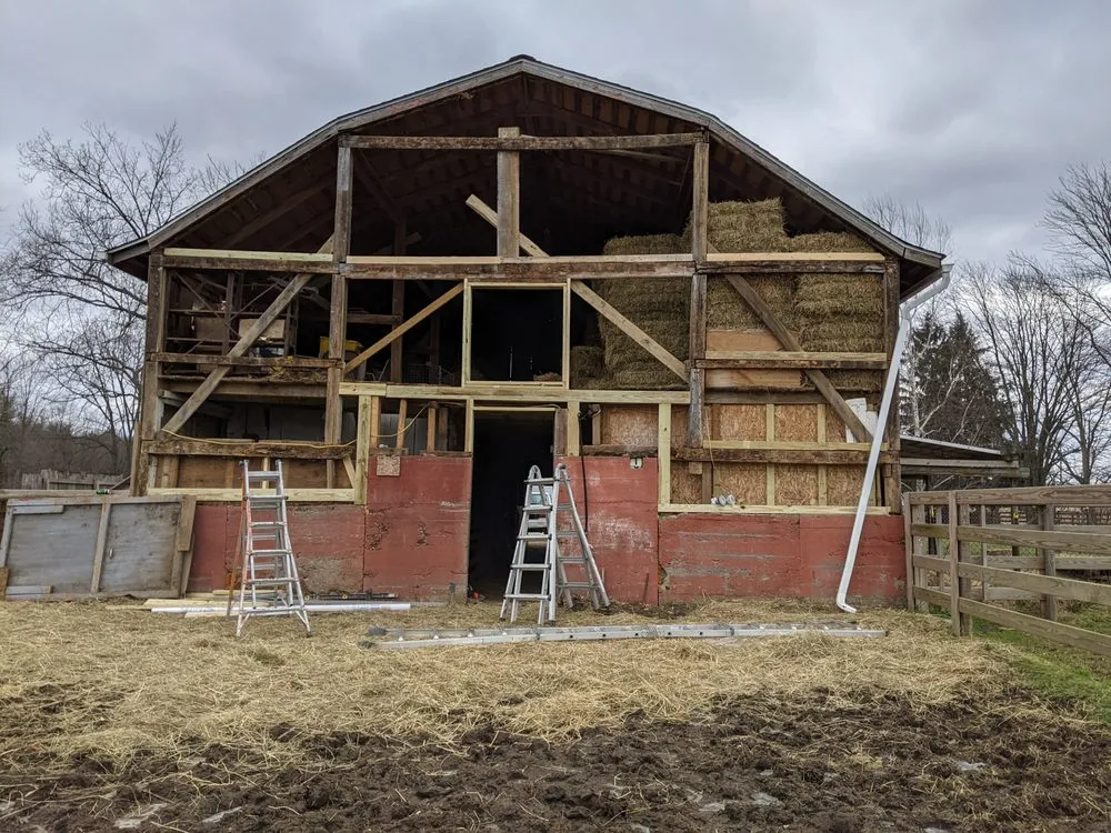 Slide of Finish Line Construction