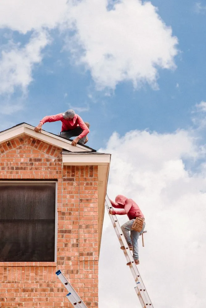 Slide of Firefighter Roofing