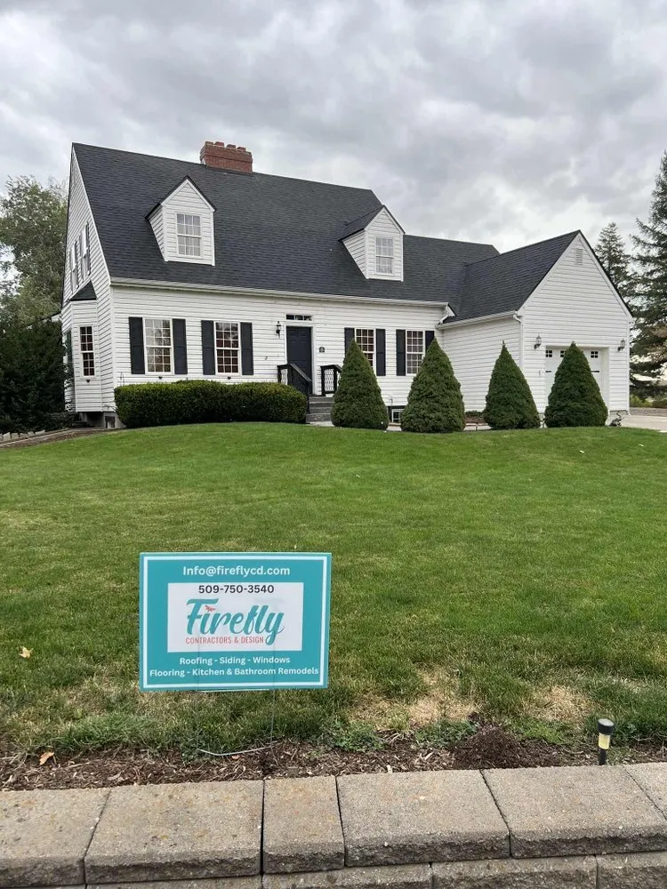 Local roof installation in Otis Orchards, WA by Firefly Contractors & Design