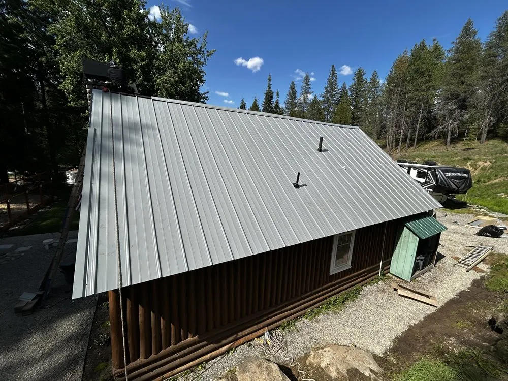 Emergency roof installation in Otis Orchards, WA - Firefly Contractors & Design