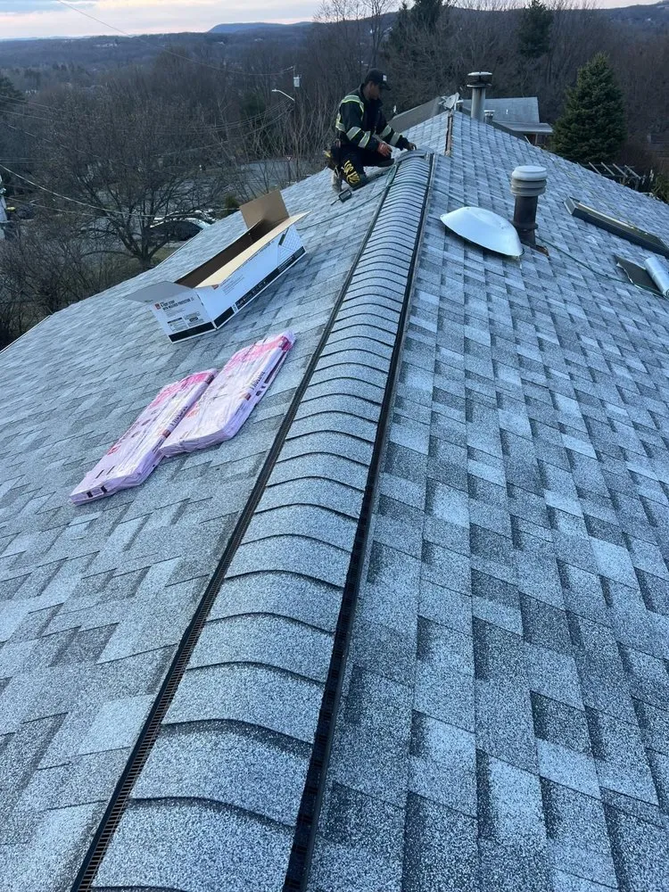 Licensed roof leak repair in Rock Tavern, NY by Firehouse Roofing