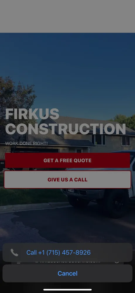 Slide of Firkus construction