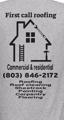 First call roofing Logo