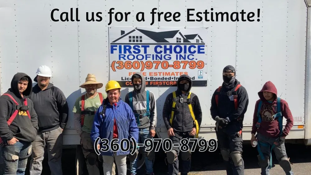 Slide of First Choice Roofing