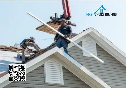 Slide of First Choice Roofing