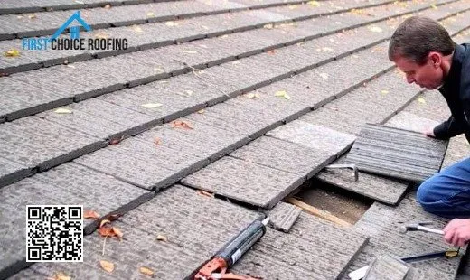 Slide of First Choice Roofing