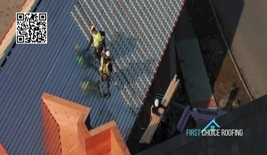 Slide of First Choice Roofing