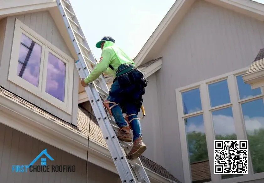 Slide of First Choice Roofing