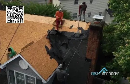 Slide of First Choice Roofing