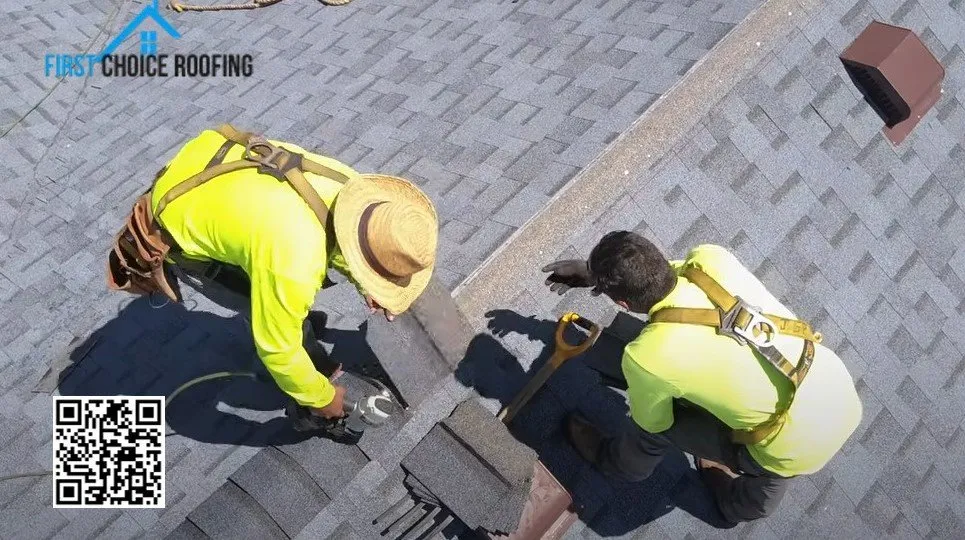 Slide of First Choice Roofing