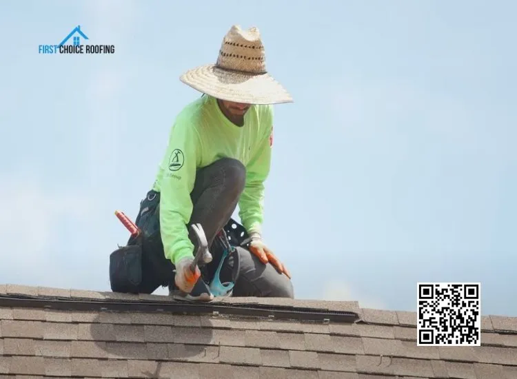 Slide of First Choice Roofing