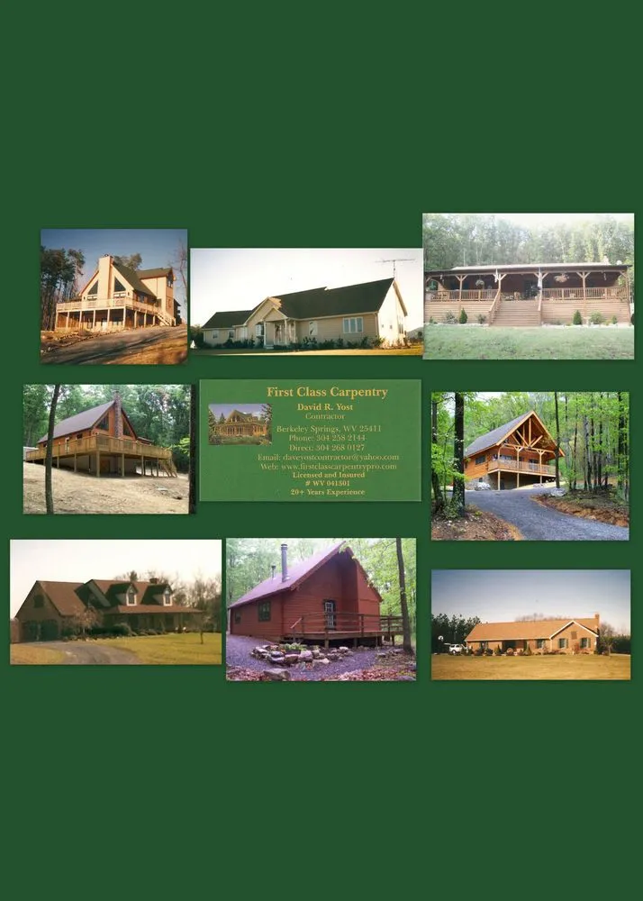 Local roof repair for residential properties in Berkeley Springs, WV by First Class Carpentry