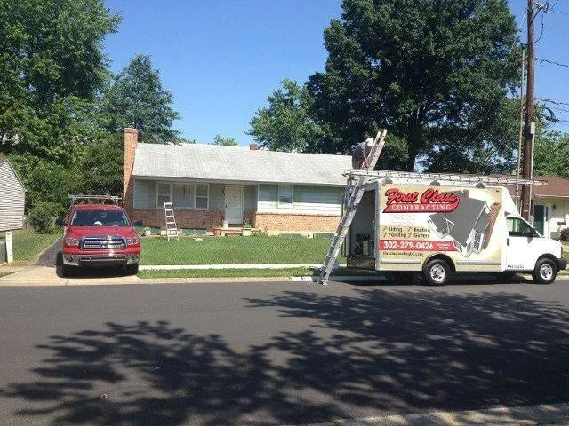 Slide of First Class Contracting