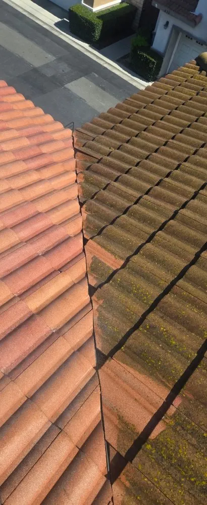 Slide of First Class Roof Cleaning
