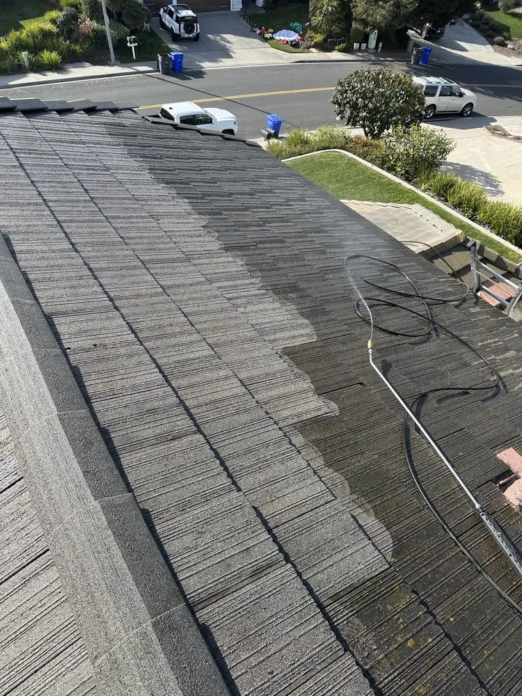 Slide of First Class Roof Cleaning
