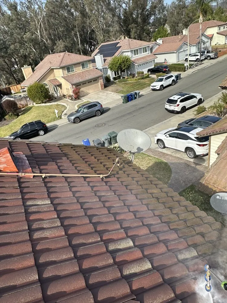 Slide of First Class Roof Cleaning